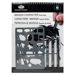 Set da disegno MANGA Character Artist Pack - art. RD514 - Royal & Langnickel