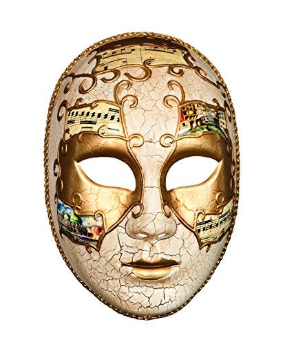 Maschera Veneziana per il Viso Decorata da Donna - Carnevale