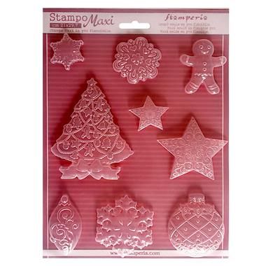 Stampi NATALE A4 in pvc flessibile
