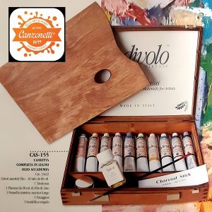 Cassetta Completa in Legno - Olio Accademia - 155 - Divolo