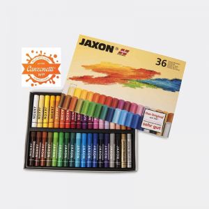 Pastelli ad Olio JAXON - 36 Gessetti morbidi - art. 47436