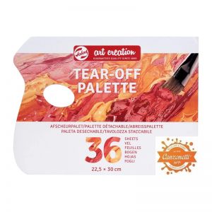 Tavolozza Usa e Getta per Pittura - 36 fogli 22,5x30cm Oleati Monouso - 9067002M - Royal Talens